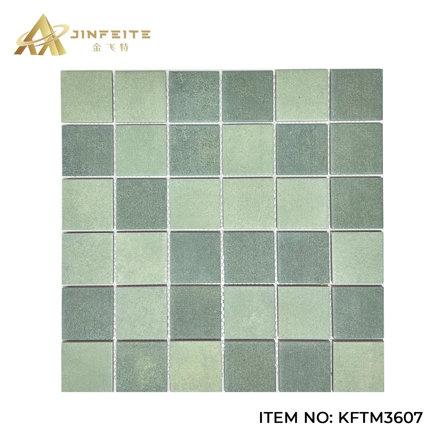 Rough Surface Anti-Slip Porcelain Mosaic for Outdoor Floor and Pool 305*305mm