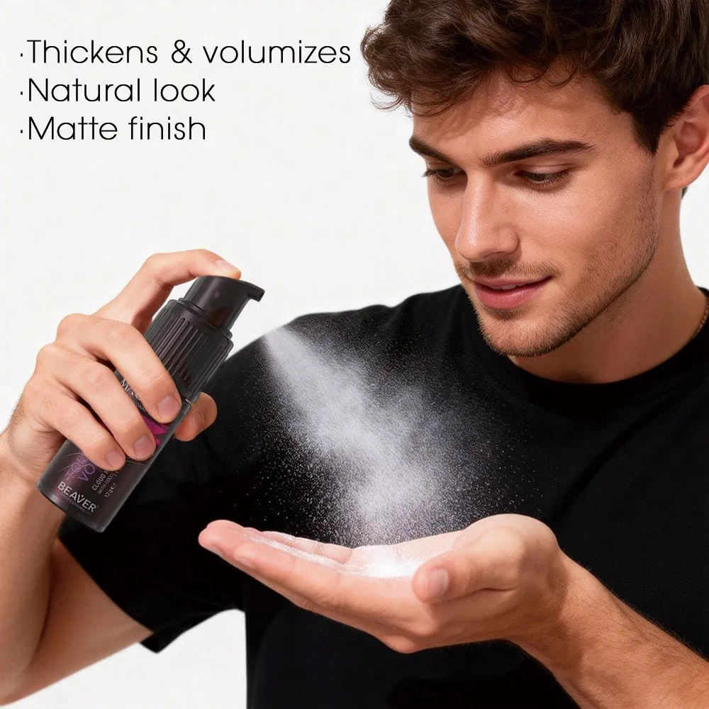 Beaver Matte Finish Styling Volume Powder Texture Fluffy Hair Powder Spray