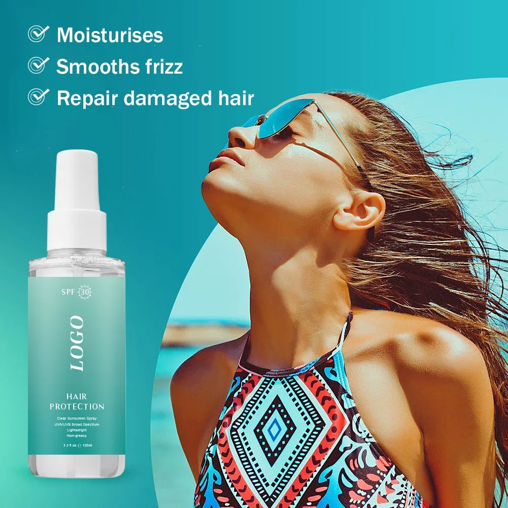 Beauty Cosmetics Skin Care Organic Scalp Spray & Hair Sunscreen Mist with SPF 30