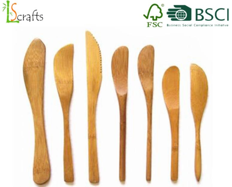 Biodegradable Eco-Friendly Travel Picnic Portable Bamboo Cutlery Set