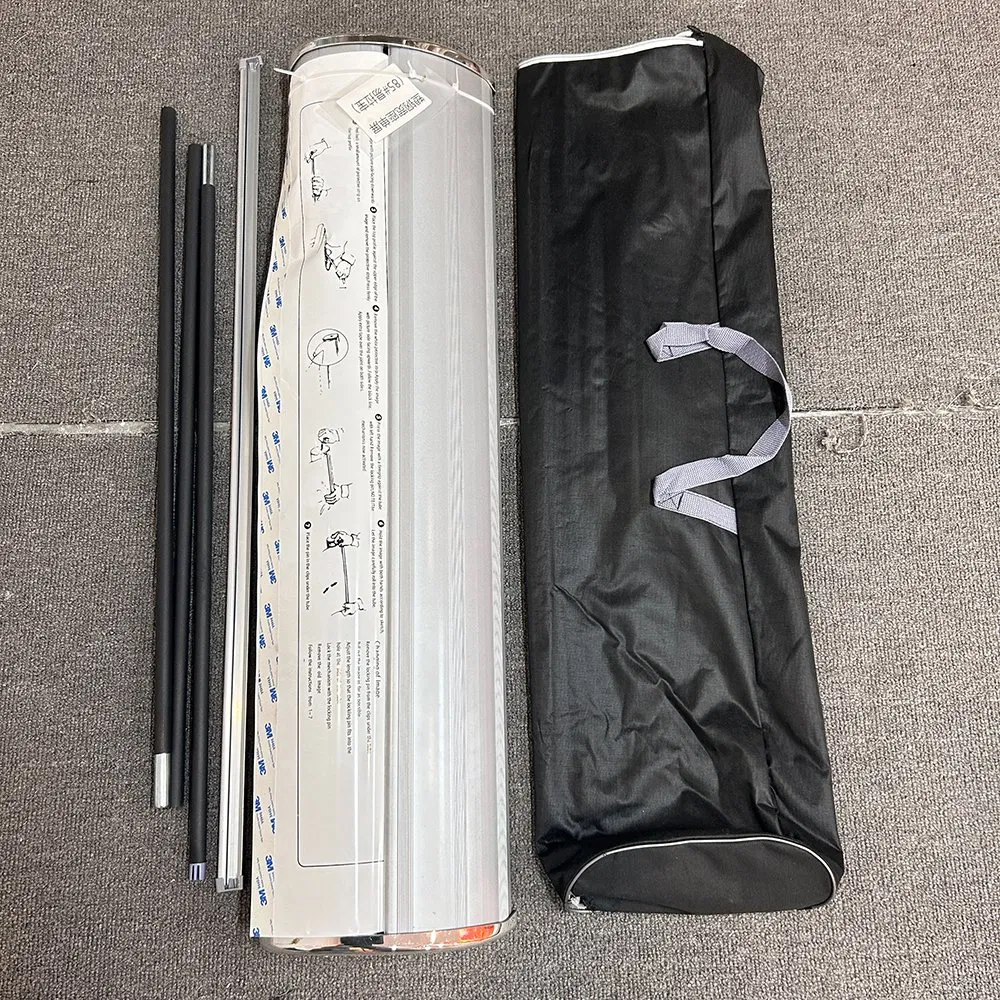 Portable Advertising Display Stand Booth Promotion Event Trade Show Roll up Banner Stand Pull up Banner Stand Vinyl Banner Roll