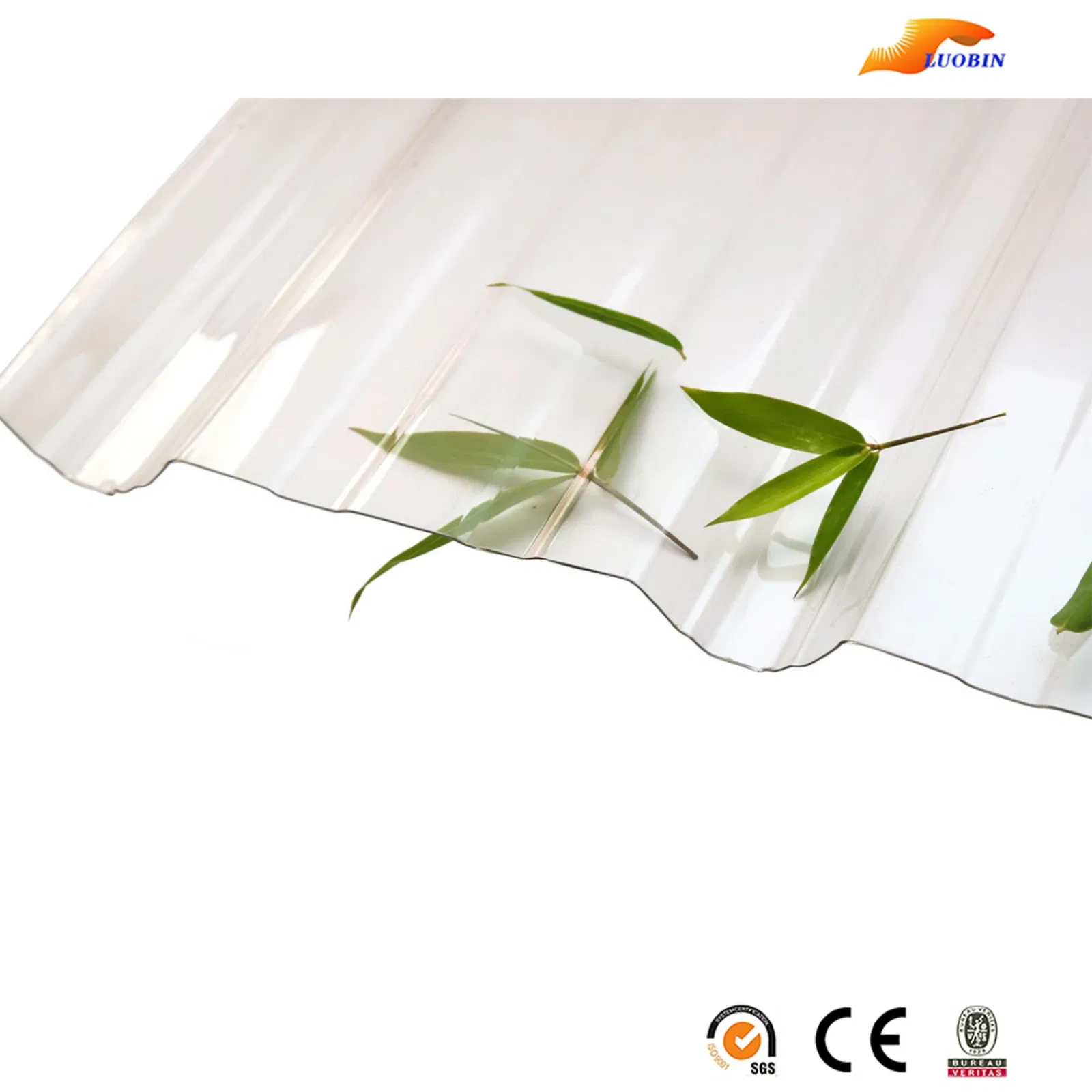 Polycarbonate Particle Board PC Corrugated Transparent Roofing Sheet