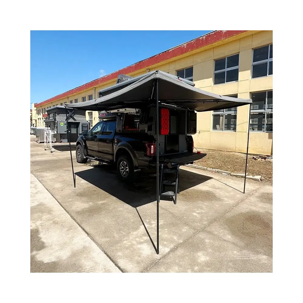 Gocheers Expedition Hard Side Pop up Trailer Expedition 4X4 off Road Truck Camper RV Camper Motorhome Sale with Kitchen
