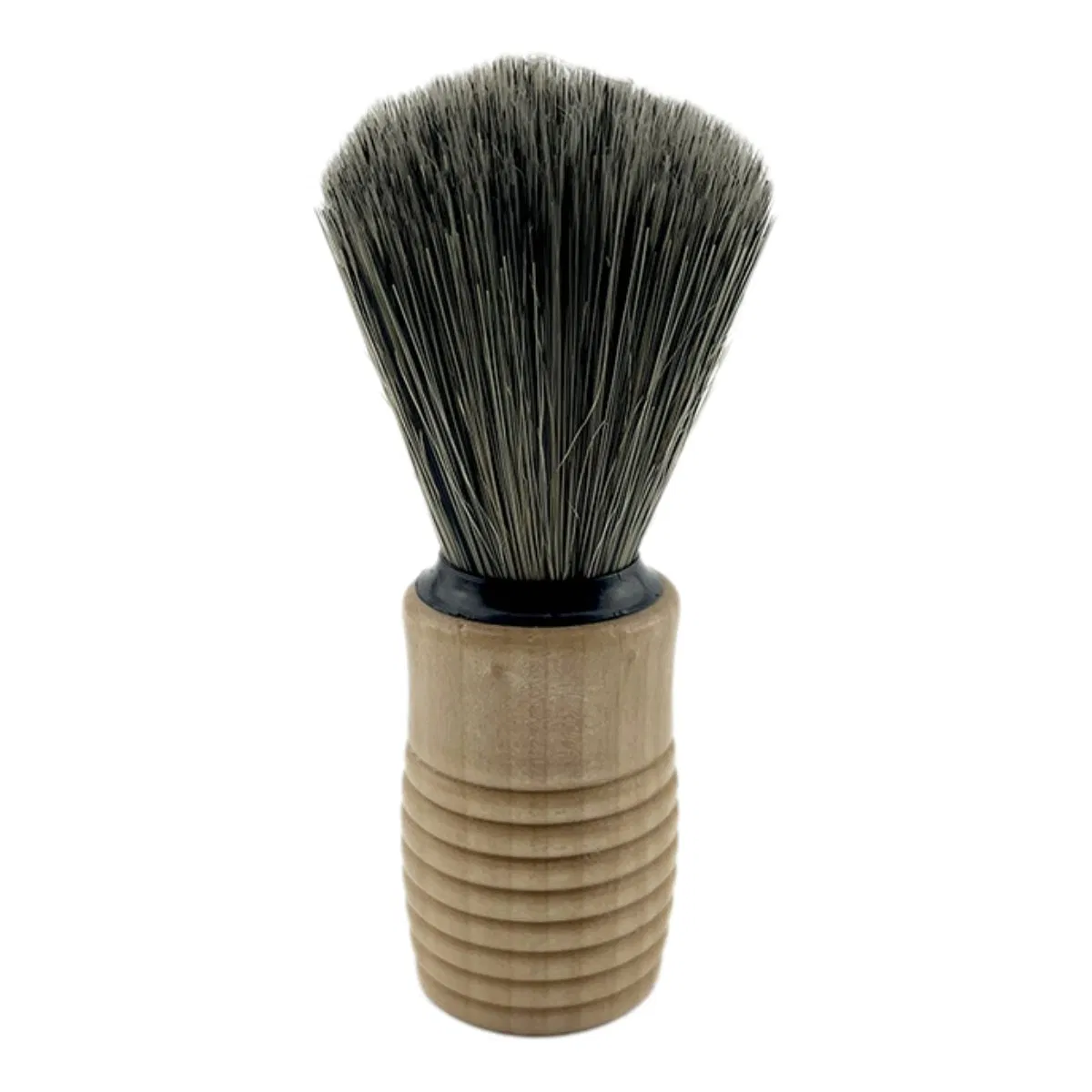 Professional Hair Salon Tool Barber Use Natural Wood Handle Shaving Brush