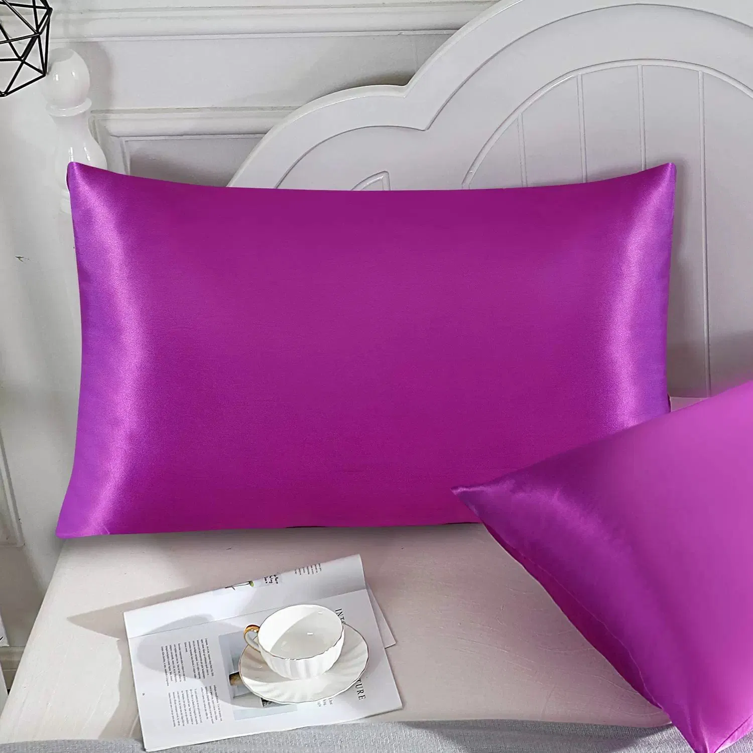 Royal Satin Silk Pillowcase Manufacture Pillow Cover for Hair Protection
