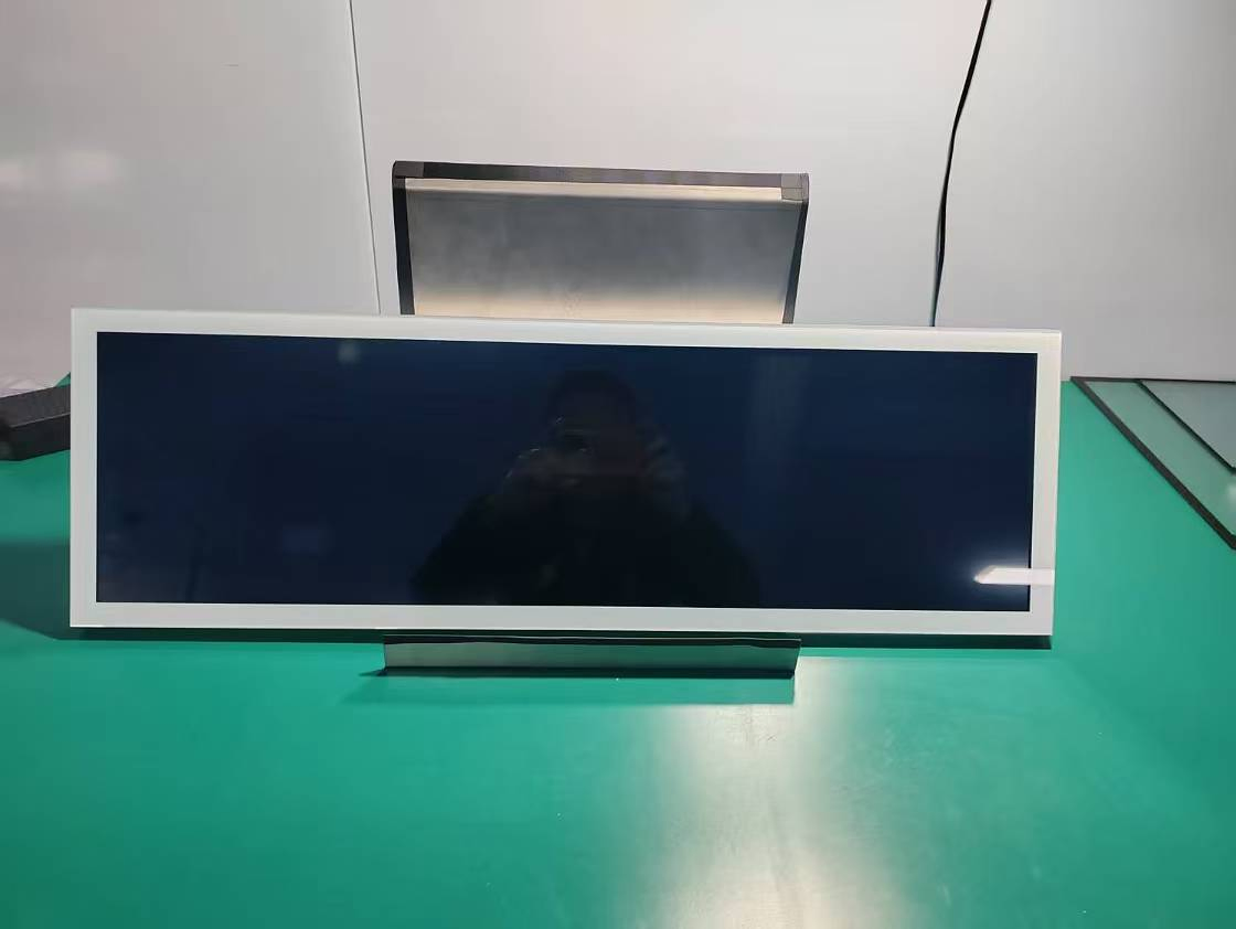 29" FHD Streched Bar LCD Display for Vending Machine Advertising Display Commodity Shelf Video Advertising Screen