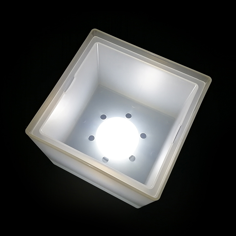 Ice Bucket with LED Light LED Ice Bucket Plastic Ice Bucket for Great White Grand Rapids Cleveland