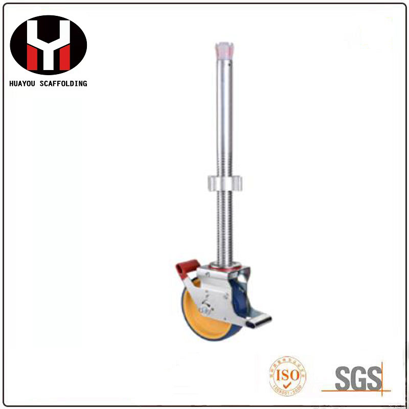 Whloesale Sale Balling Bearing Cast Iron Factory Price Swivel Castors with PU Polyurethane Wheel