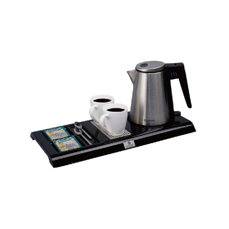 Hotel Room Metal Brushed Energy-Efficient Electric Kettle Wholesale