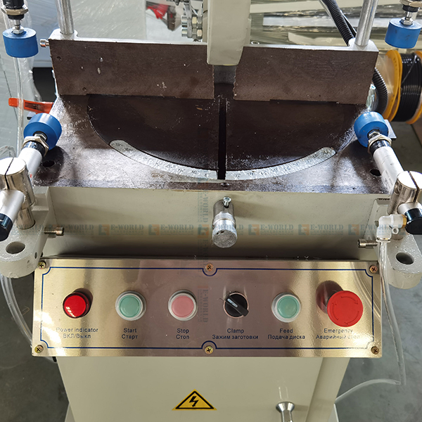 Aluminum Profile Cutting Saw Single Head Cutting Aluminum Window Door Machine