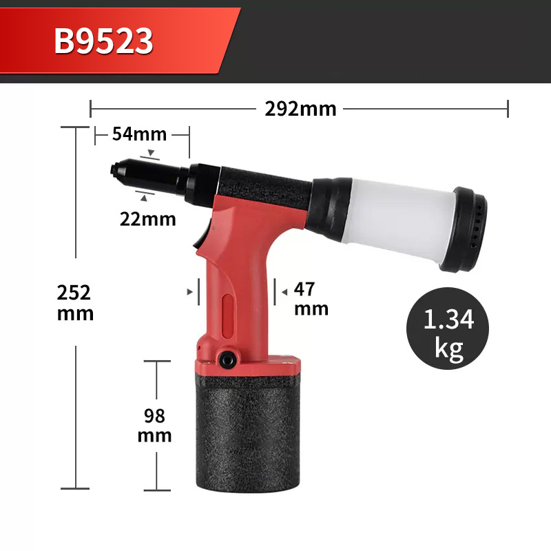 Powerful Tool Riveting Large Nails B9523 Pneumatic Riveting Gun