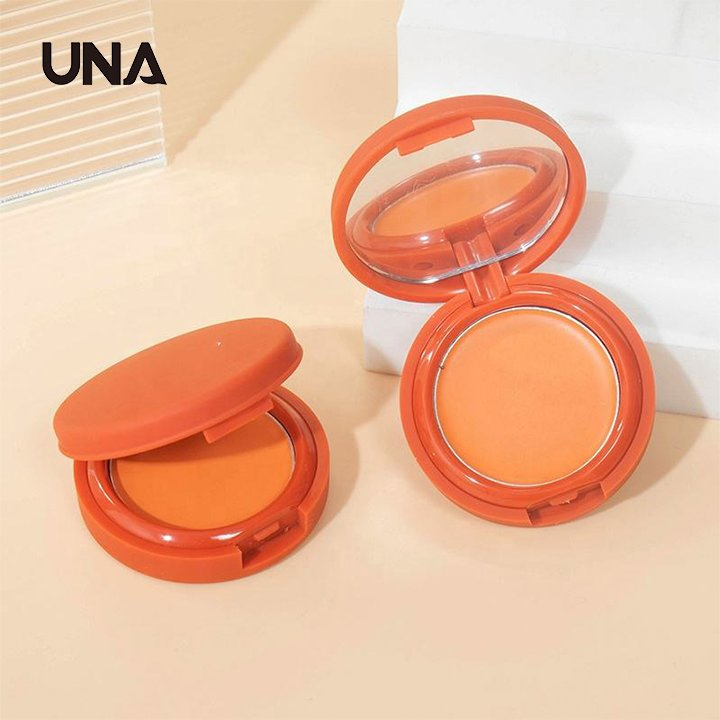 Natural-Looking Flush Private Label Vegan Blusher with Mirror Cream Highlight Blush and Highlighter Palette Luxury Blush