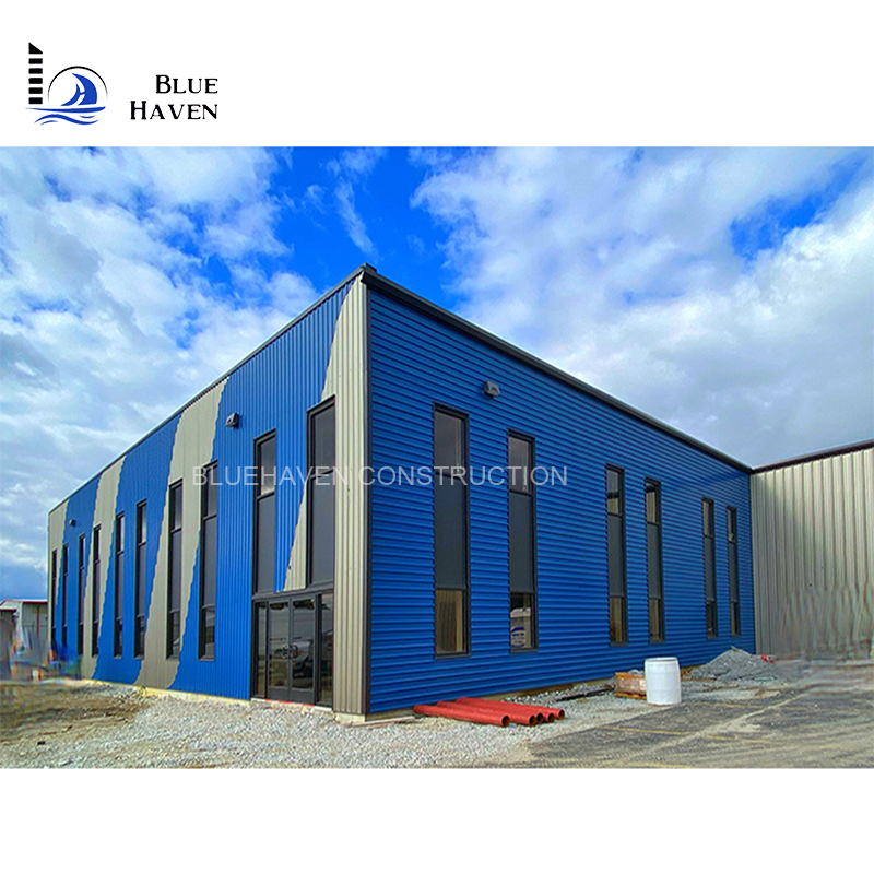 Steel Frame Member Gasoline Station Canopy for GB Standard Hot-Rolled Steel Column