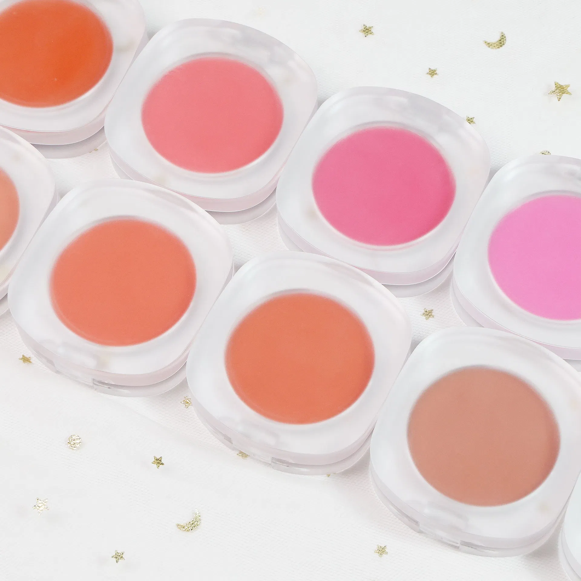 Powder Blusher Palette Soft Matte Waterproof Vegan Organic Nude Pink Blush Powder