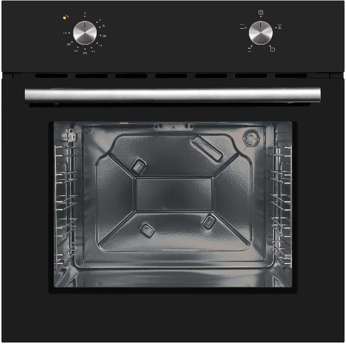 75L Black Glass Mechanical Digital Kitchen Appliacne Electric Baking Oven Built-in Ovens