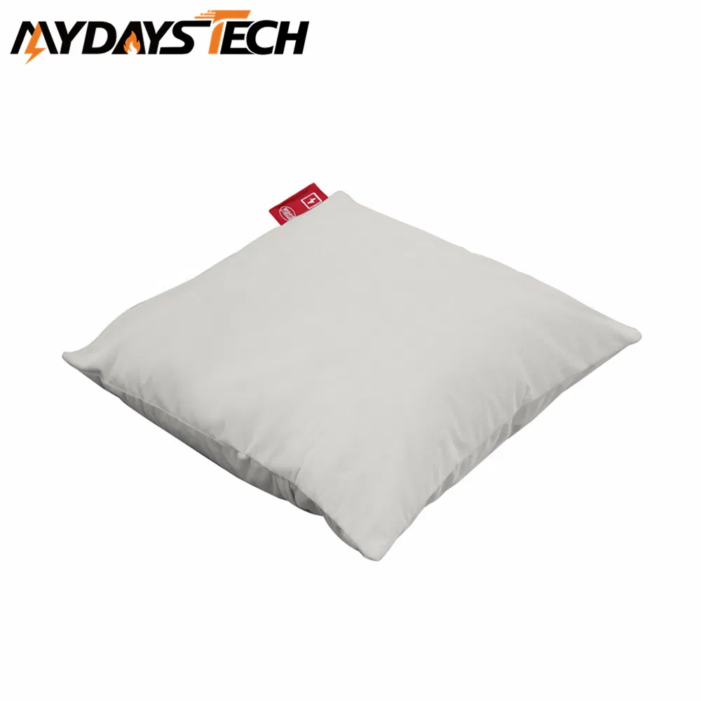 Mydays Tech Lightweight Lumbar Backrest Heated Throw Pillow for Indoor Outdoor Usage
