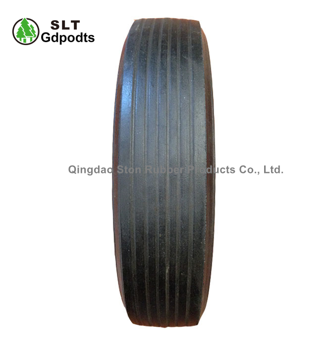 12-Inch Heavy-Duty Trolley Wheels, Rubber