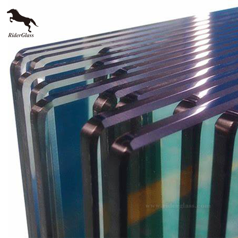 12mm modern Unbreakable Glass Doors Tinted Tempered Glass