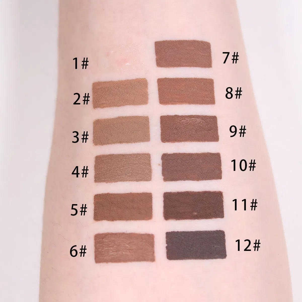 FDA Approved Makeup Waterproof 48 Hours Long Wear No Smudge No Transfer Eyebrow Gel Cosmetics