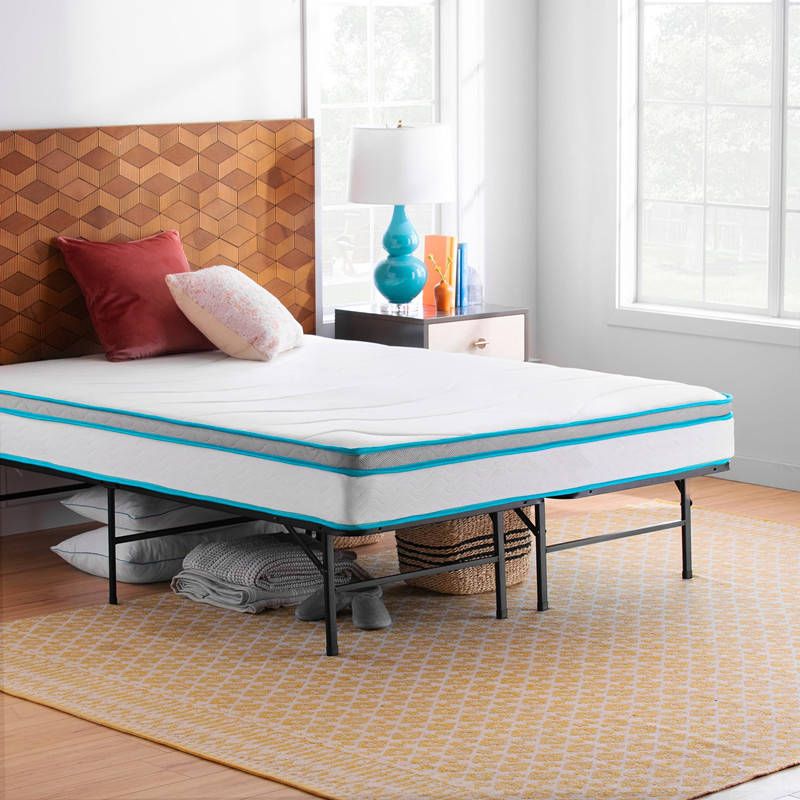 Rolling Box Inflatable Mattress Frame Home Visitors Travel Vacation Outdoor