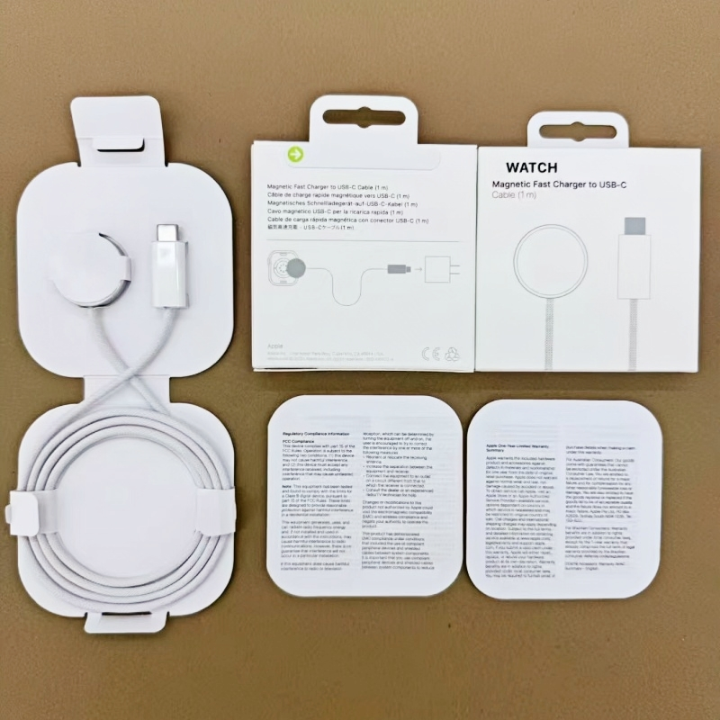 Магнитный кабель для быстрой зарядки Apple Watch