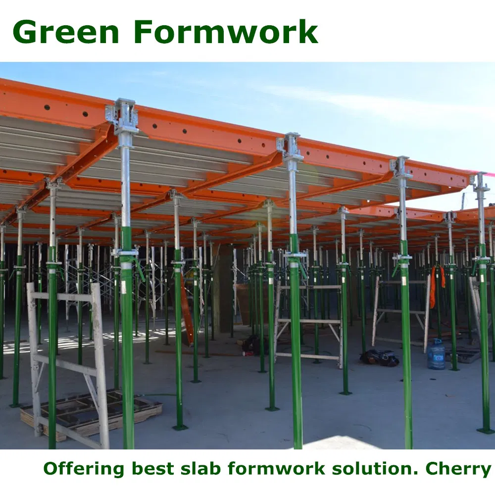 Green Aluminium Formwork Concrete Mould Formwork with Drop Head
