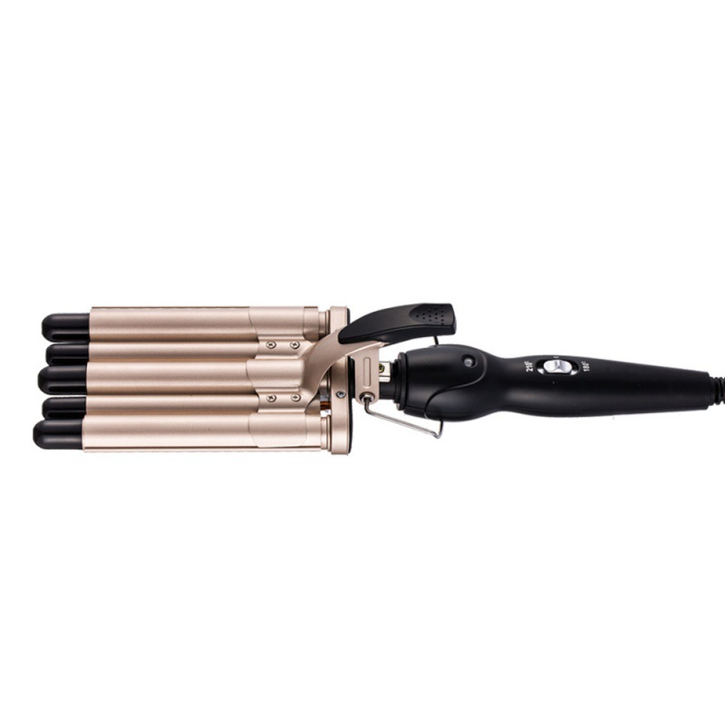 5 Barrel Hair Crimper Iron Curling Wand Hair Curler with Fast Heating up