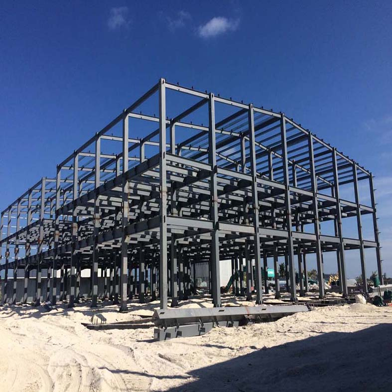 Low Cost Steel Structure Warehouse Solid Workshop