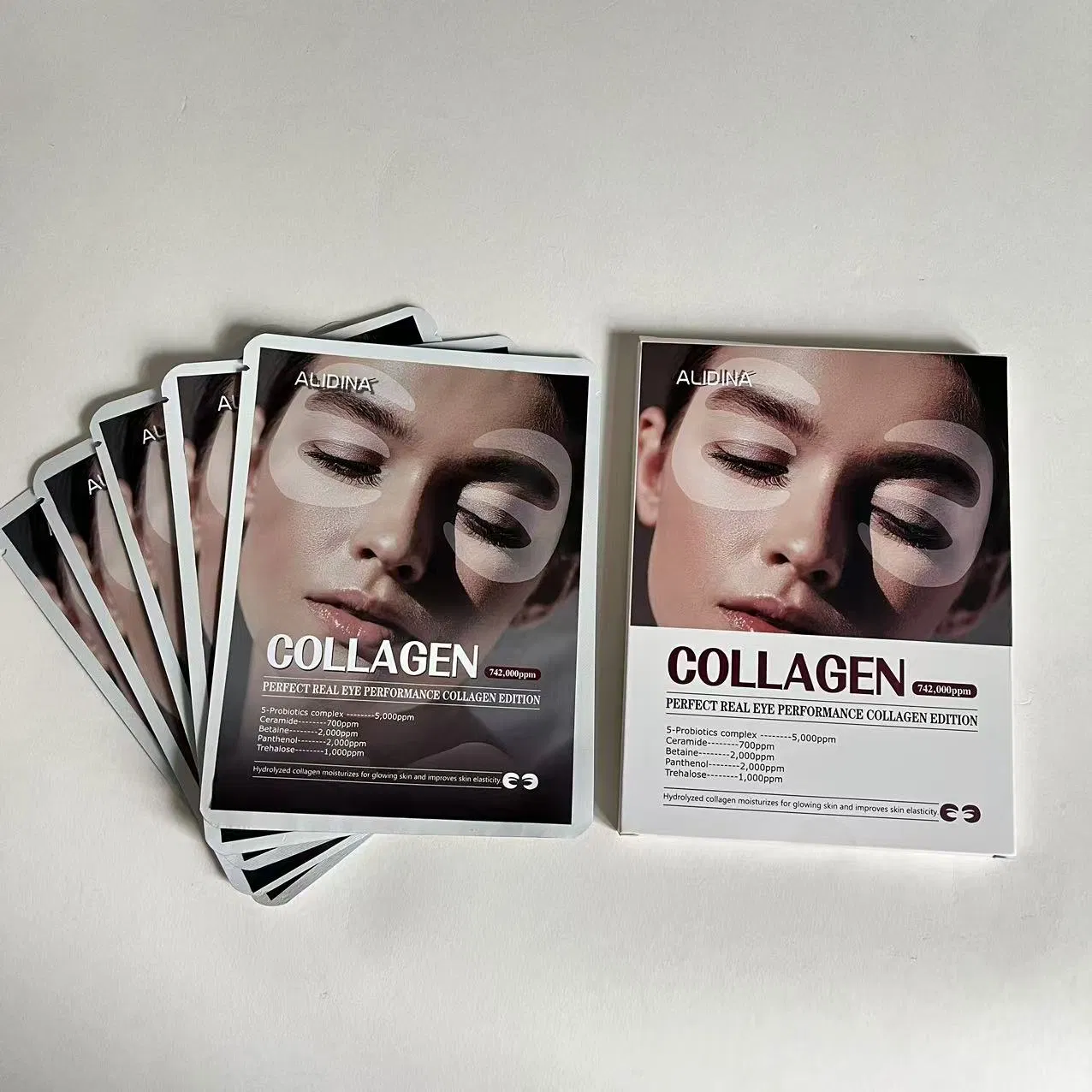 Bio Collagen Under Eye Mask Removes Dark Circles and Wrinkles Around The Eyes