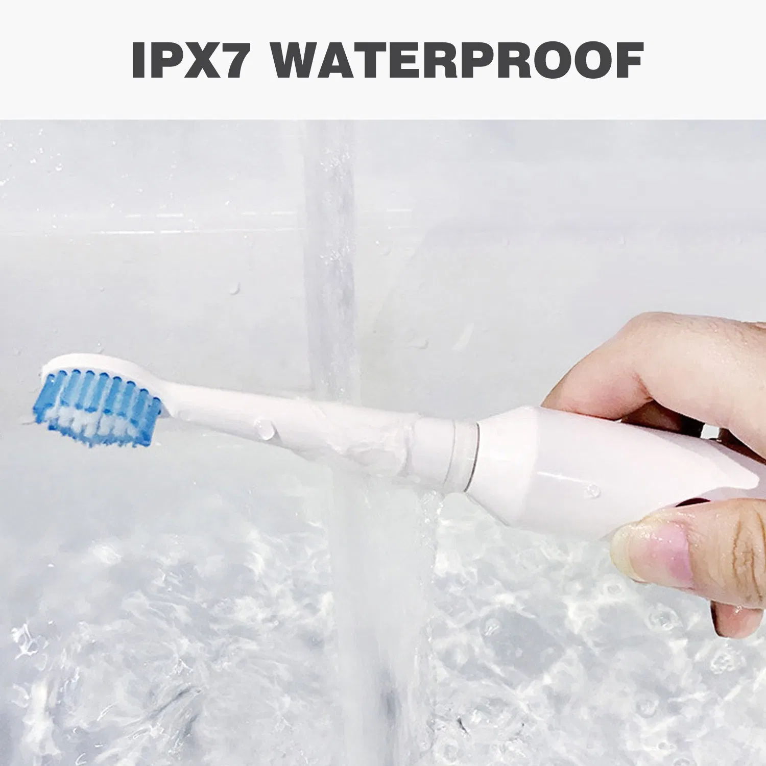 OEM Electric Waterproof Battery Powered Vibrate Sonic Electric Toothbrush