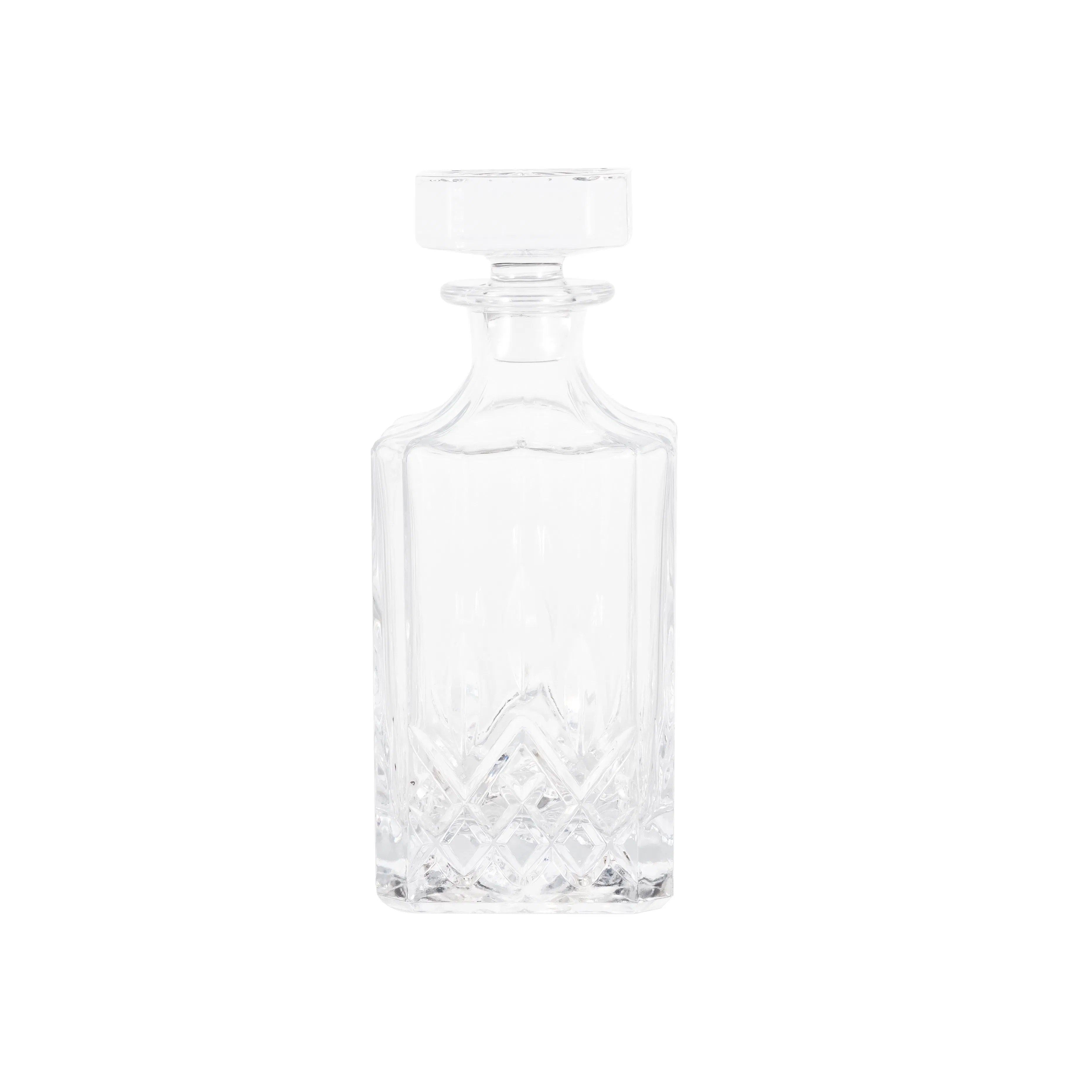 Glass Whisky & Wine Crystal Glass Bottle Decanters for Whiskey Bottles Wholesale