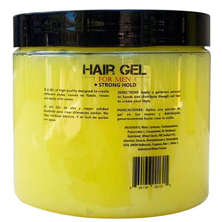 Private Custom High Quality Mens Strong Hold Hair Styling Gel