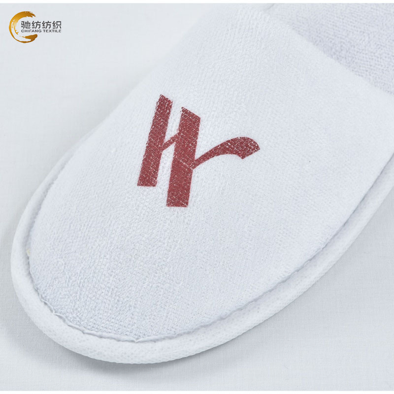 Hotel Amenities Disposable Hotel Slippers Custom Logo for SPA OEM Wholesale Guest Bedroom Slipper Biodegradable Hotel Amenity