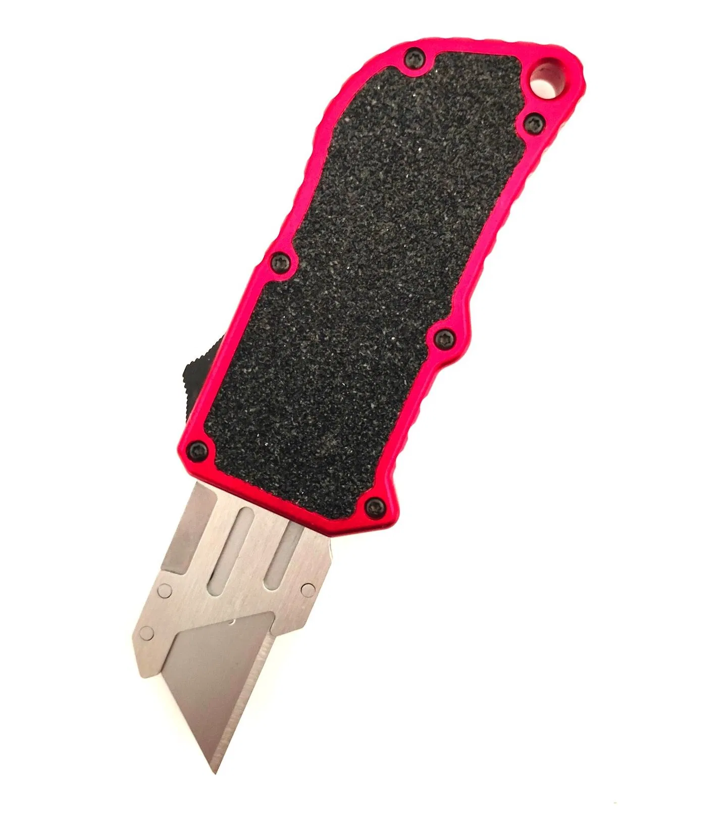 Double Action EDC Tool Replacement Blade Pocket Razor Knife Box Cutter Folding Auto Otf Utility Knife