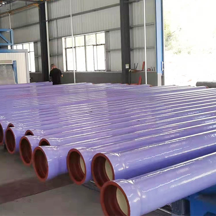 Customized Construction Works ISO2531 En545 En598 K9 C40 C30 C25 Bitumen Coated Ductile Iron Di Pipe Manufacturer