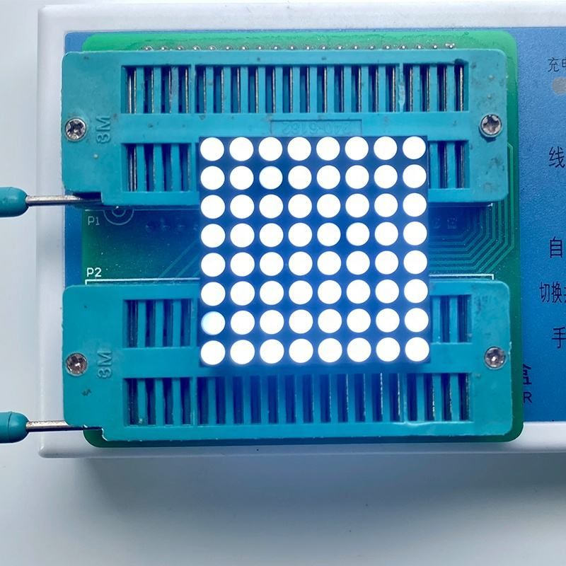 Светодиодный модуль 8x8 высокой яркости, 32x32 мм