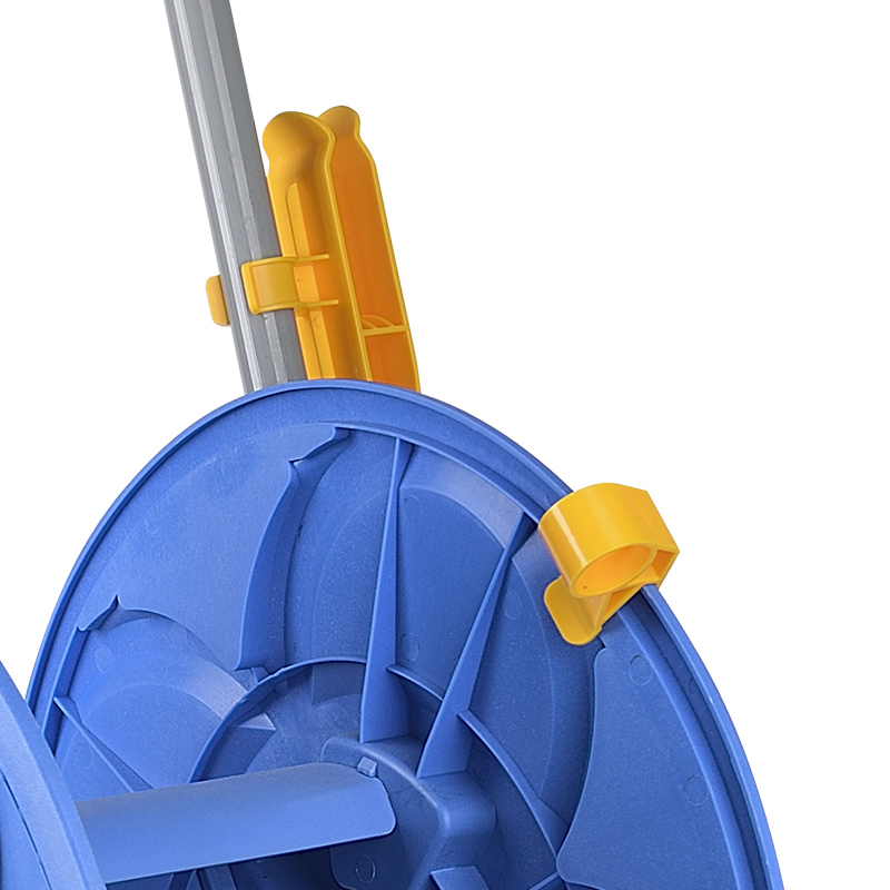 Gartenkraft 60m Garden Hose Reel Cart Metal Trolley