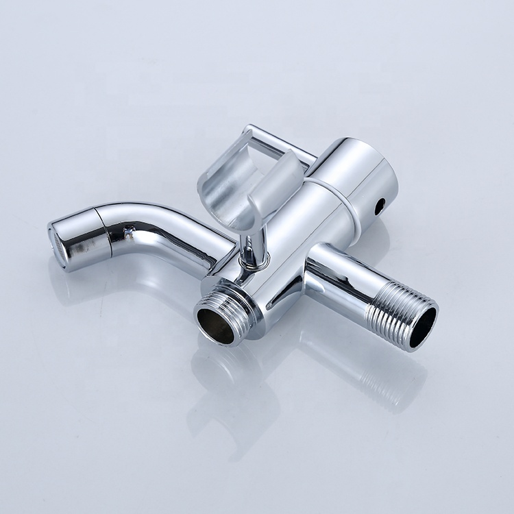 Chrome Plated Wall-in Faucet Zinc Alloy Bib Cocks