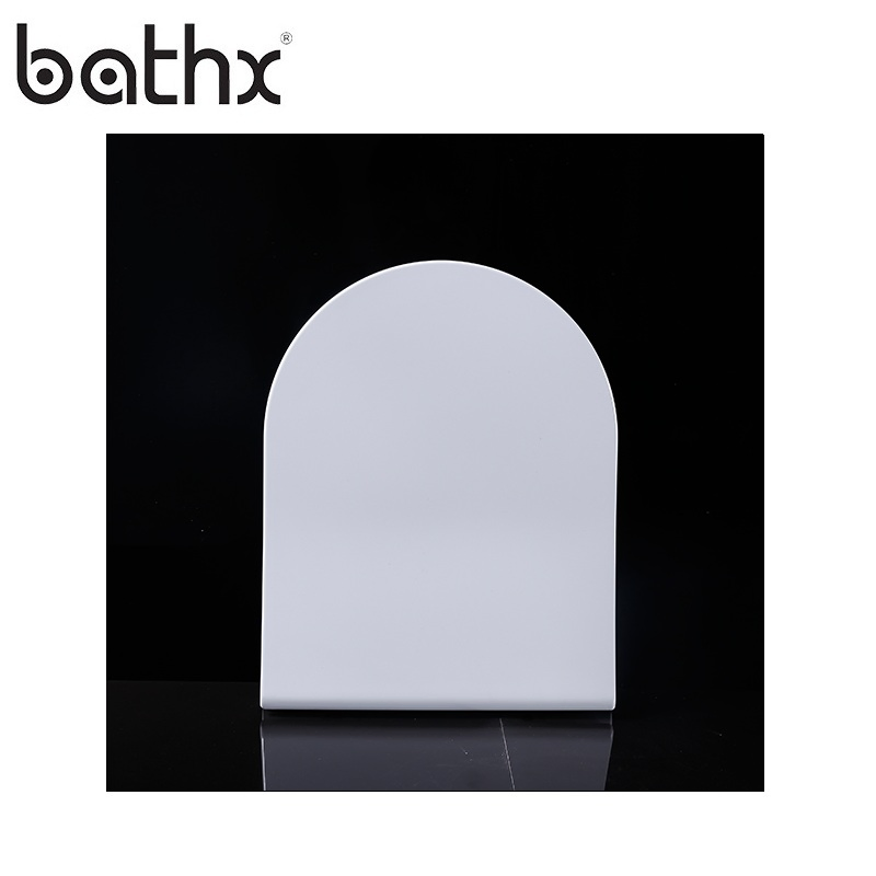 Hotel Wc UF Material Elongated Toilet Seat for Washroom Soft Closing Bidet Cover