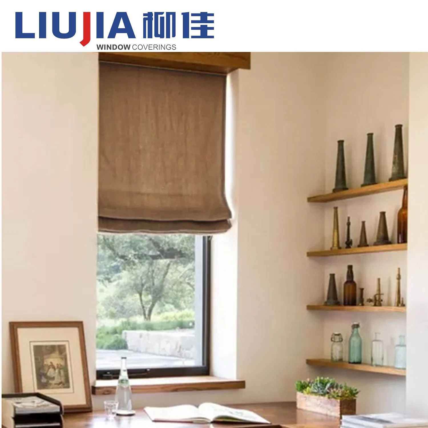 Ningbo Folding Roman Blind for European Market