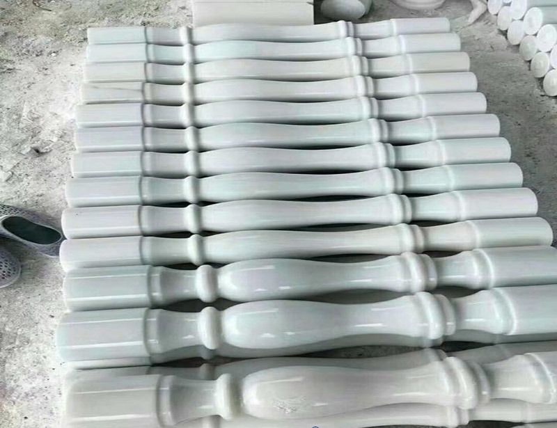 Customized Chinese White Marble Stone Baluster for Railing