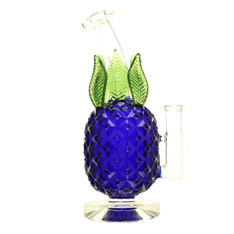 Colorful Pineapple Glass Water Pipe Smoking Pipe Factory Wholesale
