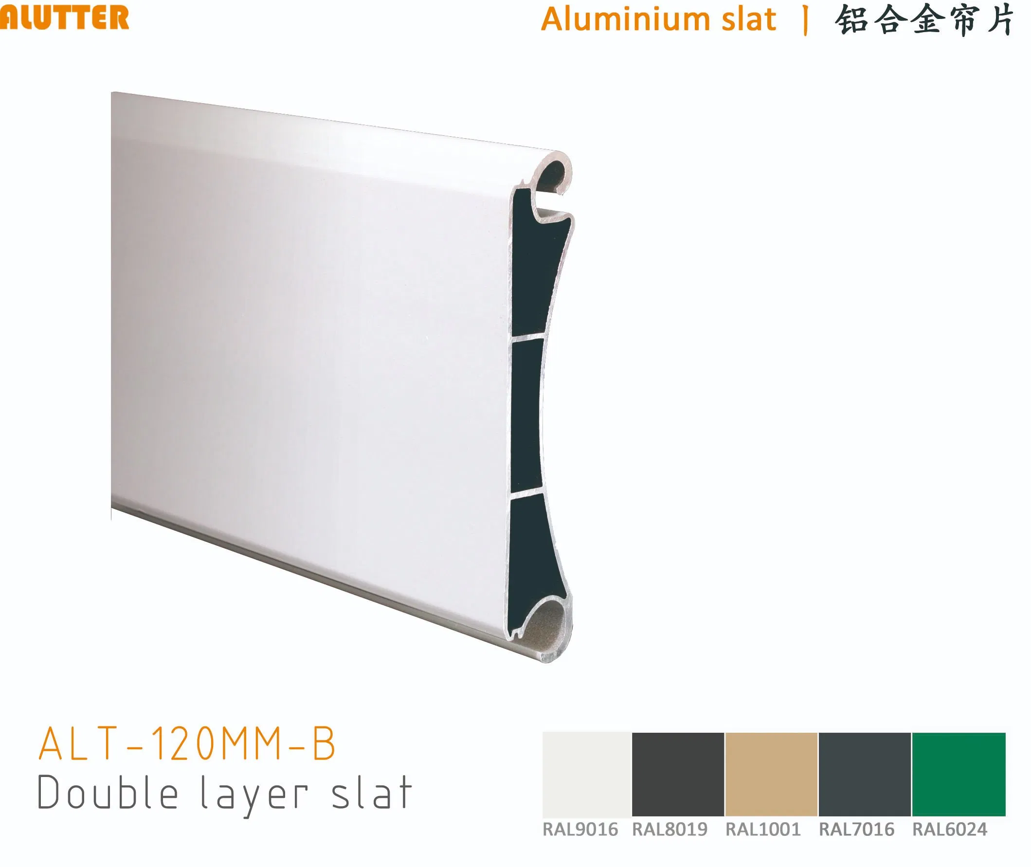 New Model Aluminum Roller Door / Steel Rolling Shutter Door Fow Garage Warehouse Use