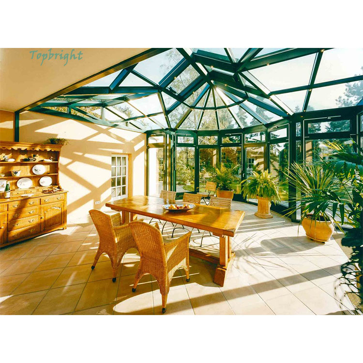 High Standard Aluminium Home Prefab Patio Sunroom with Solar System