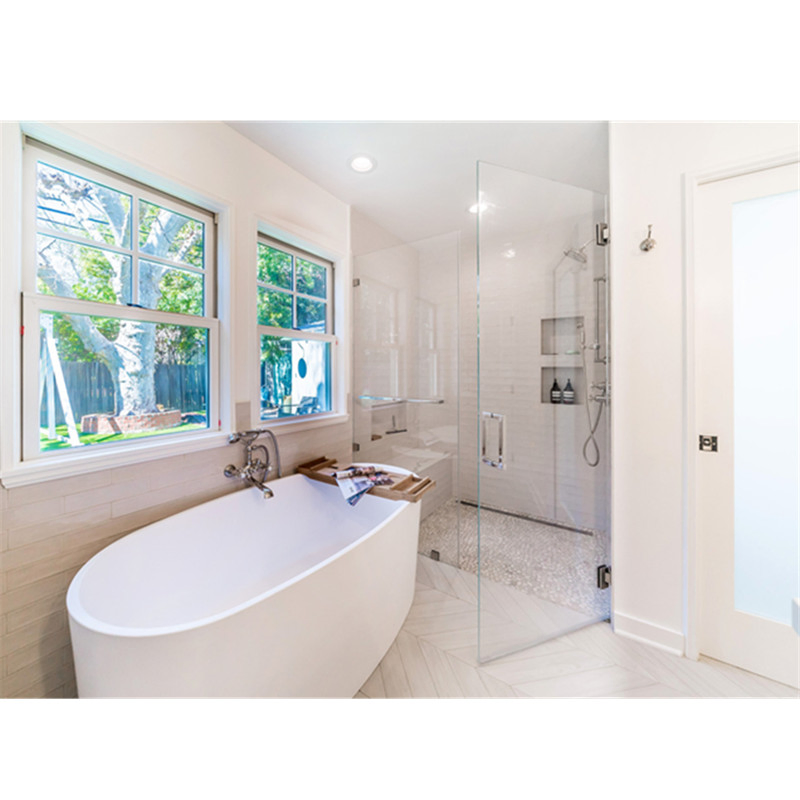 New Customized Frosted Glass Small Size Complete Simple Glass Sliding Shower Door