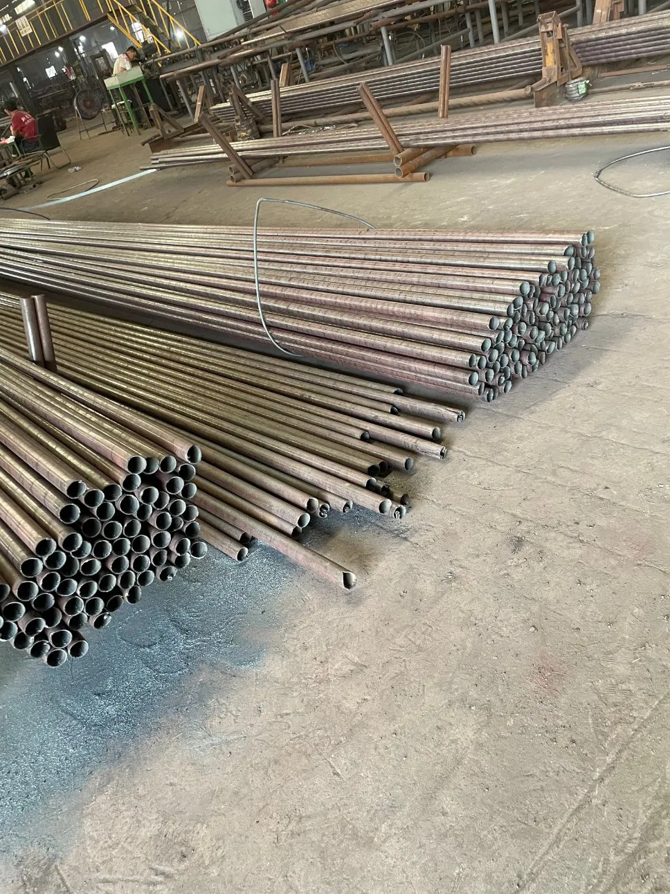 Custom Length Seamless Steel Pipe with Threaded Ends for Plumbing
