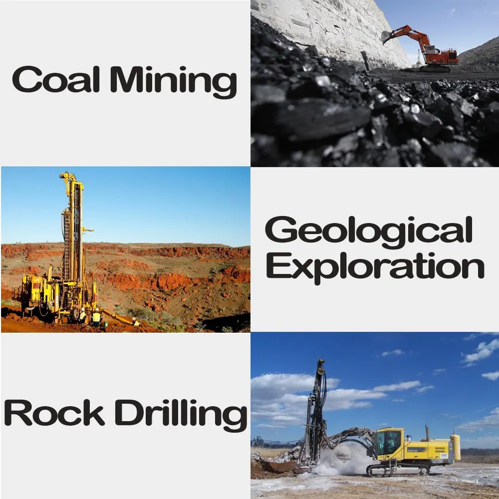 Mining Machine Parts DTH Drill Bit Water Well Mining Rock DTH Hammer Button Drill Bit Rock Drilling Bit