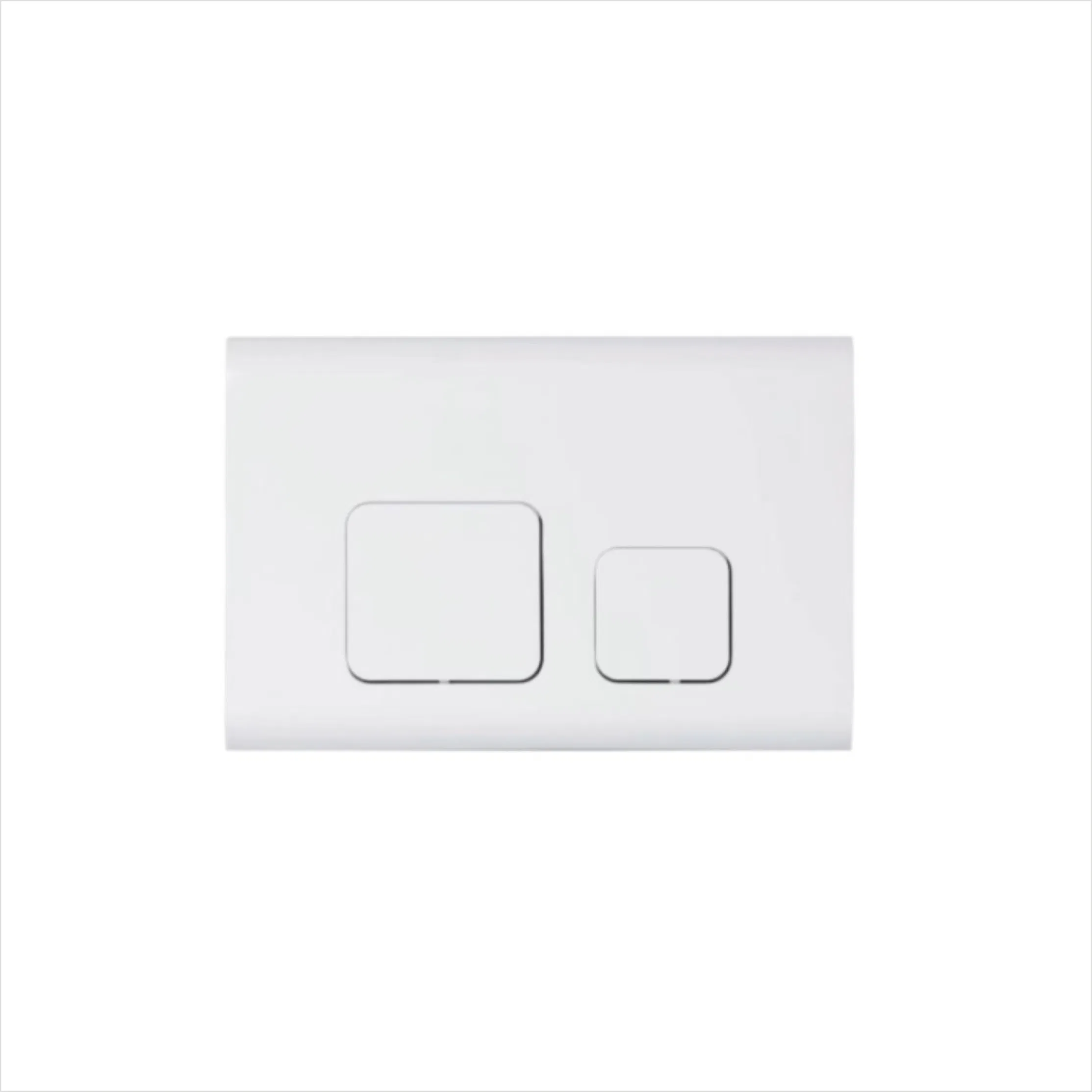 Flush Panel Customize Toilet Tank Color Button Plastic Concealed Cistern Without Iron Frame