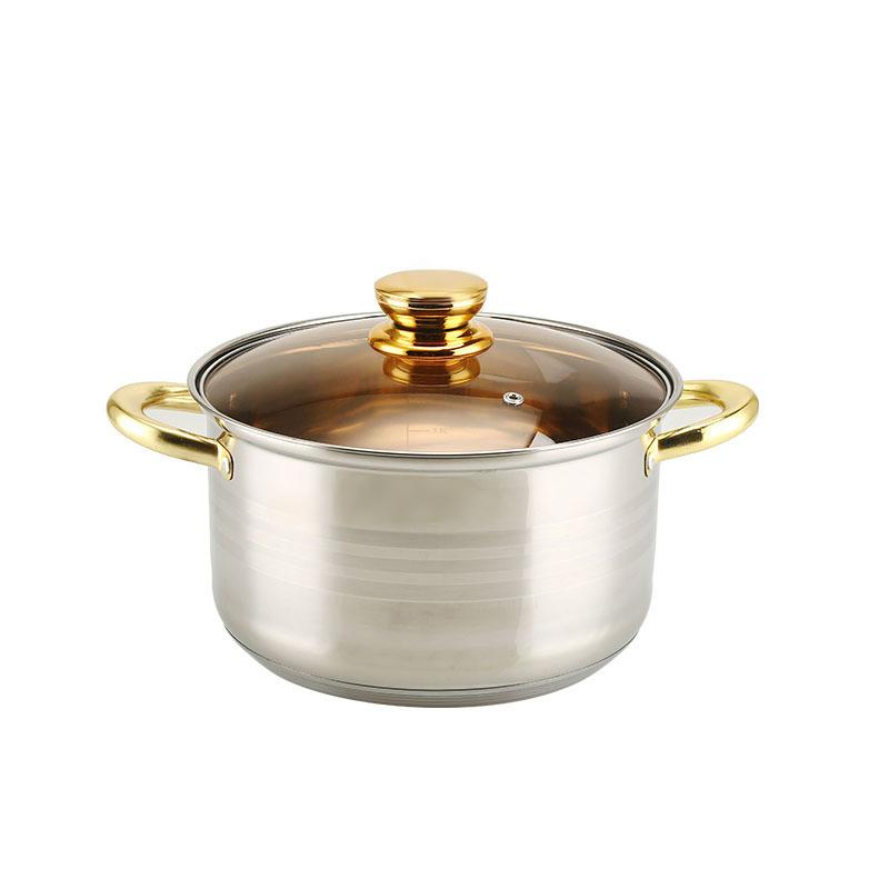 Durable Heavy-Duty Stainless Steel Stock Pot and Kitchen Utensils Bundle