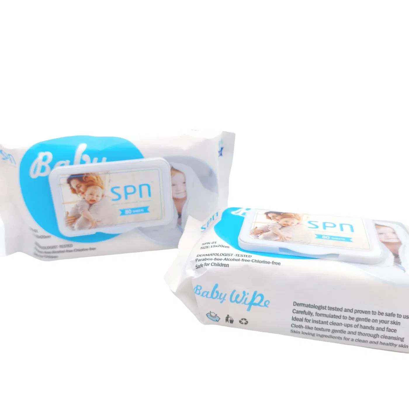 Special Nonwovens Gentle Enough 99.9% Water Baby Wet Wipes Disinfect Soft Single Cleaning Wipes with Bleach